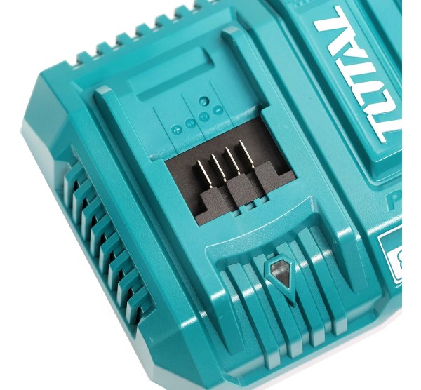 Cargador Doble De Batería Litio 20v Total - Imagen 4