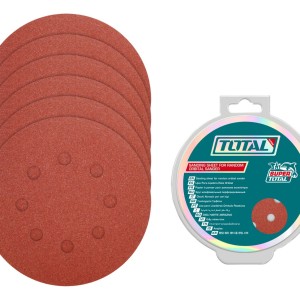 Set 50 Lijas Con Velcro Lijadora Roto Orbital 5 125mm Total