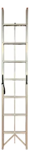 Escalera Aluminio Plegable Campacta 8 Esc 2.4m Hasta 150kg - Imagen 4