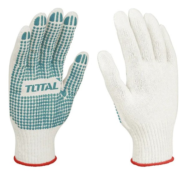 Guantes De Hilo Y Puntos De Pvc X 10 Unidades Total Tsp11102 - Imagen 2