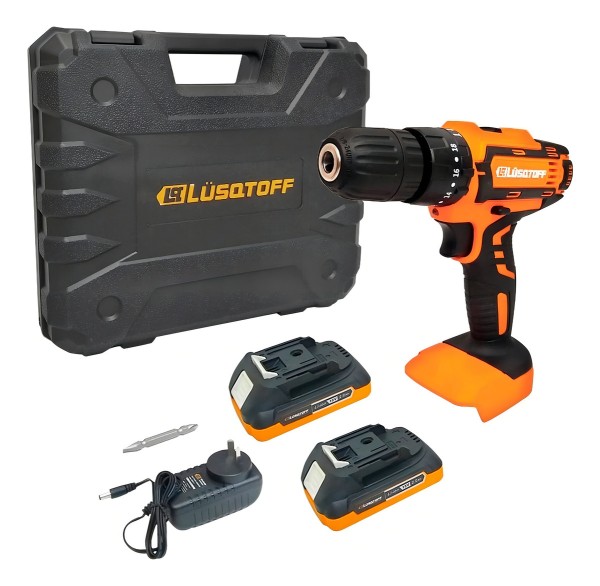 Taladro Percutor Atornillador 18v De 10mm Lüsqtoff C/bat - Imagen 8