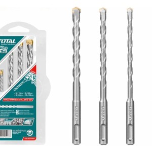 Set De 4 Mechas Sds Plus Para Concreto Total