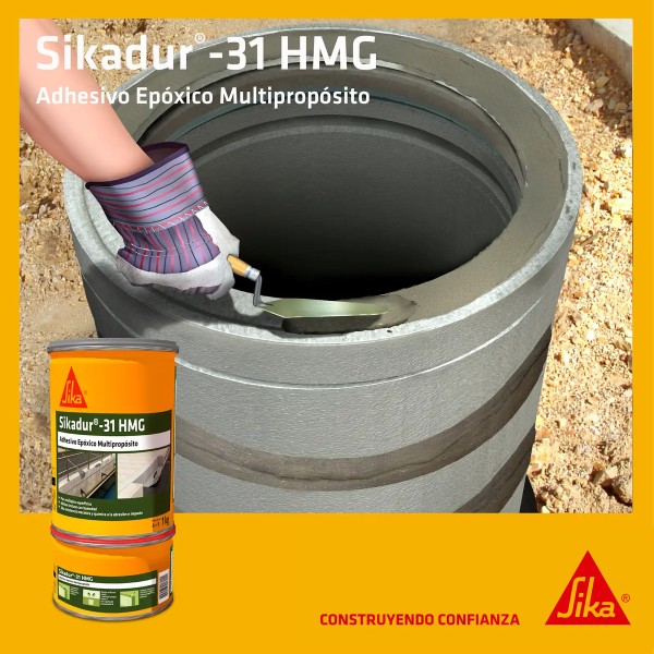 Sikadur 31 Adhesivo Epoxi Mortero Multiproposito 1 Kg Sika - Imagen 5