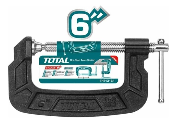 Prensa C Sargento Total 6'' Tht13161 Excelente Calidad - Imagen 2