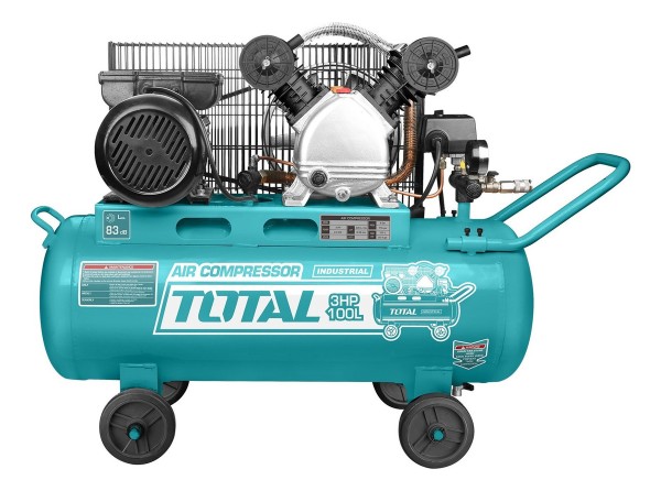 Compresor De Aire 100lt 3hp Total Tc2301006 18 Meses Garanti - Imagen 2