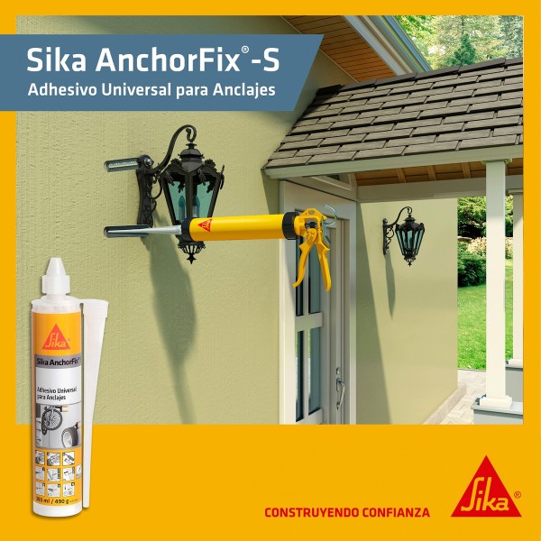 Sika Anchorfix - S Adhesivo Anclaje Quimico 300ml Universal - Imagen 6