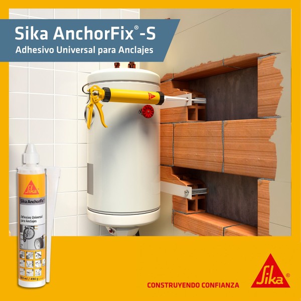 Sika Anchorfix - S Adhesivo Anclaje Quimico 300ml Universal - Imagen 4