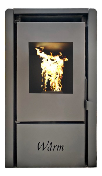 Calefactor A Leña Warm Sr-k6 7000 Kcal/h 75 M2 - Imagen 4