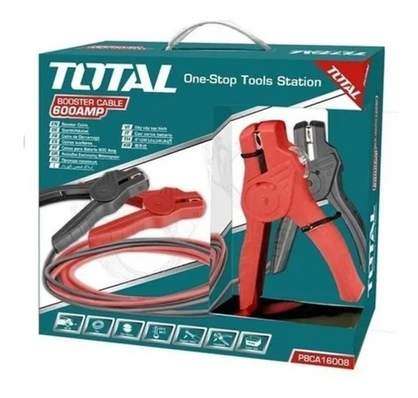Chicote Bateria 600a Auto 3mt Indicador Led Total Pbca16008l