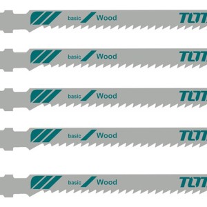 Set 5 Hojas P Sierra Caladora Tipo T Para Madera Tac51101b