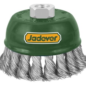 Cepillo Copa Trenzado 100mm Amoladora Jadever Jdce2402