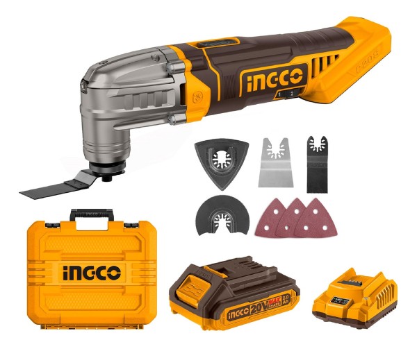 Herramientas Multifuncion 20v Ingco Con Batería Cmli20228