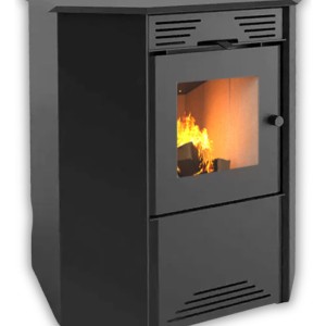 Calefactor Ecológico 75mt2 Doble Combustión Esquinero 790gf