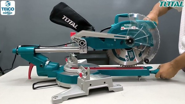 Sierra Ingletadora 10 Total 1800w Industrial Deslizante - Imagen 3