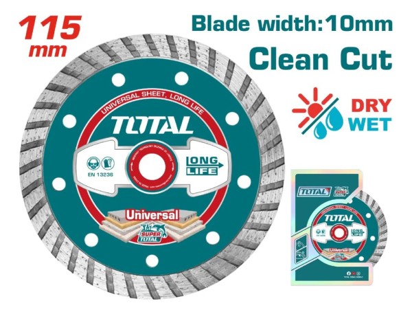 Discos De Widia 115mm 4,5 Total Turbo - Imagen 2