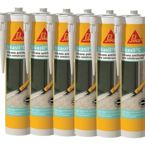 Silicona Neutra Sikasil C Transp. Y Color Pack X6 300ml