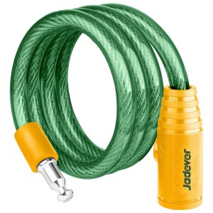 Tranca Candado Para Bicicleta 12x1200mm Jadever Jdbk1112