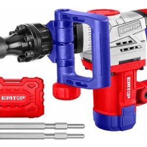 Martillo Demoledor Rotomartillo 1300w 20j Enc Sds Hex Emtop