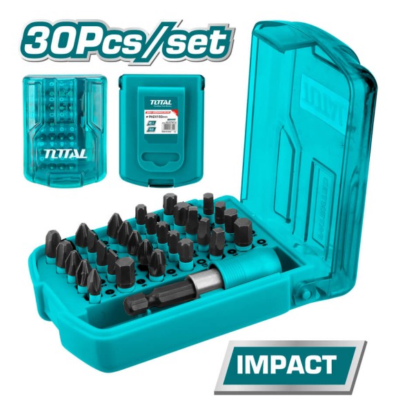Set De 29 Puntas De Impacto + Acople Rapido Total Tacsd18306 - Imagen 3