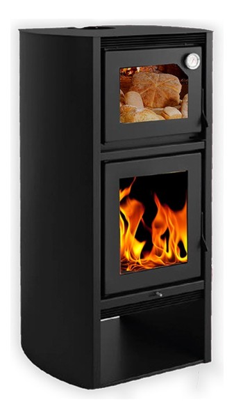 Calefactor A Leña Con Horno 1490gf + Kit Techo + Kit Pared - Imagen 3