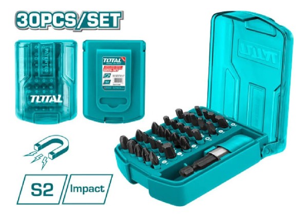 Set De 29 Puntas De Impacto + Acople Rapido Total Tacsd18306 - Imagen 2