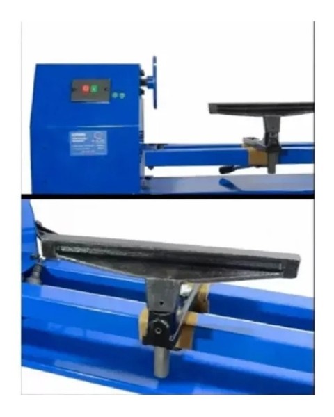 Torno Industrial Eléctrico Madera 1/2hp 350mm 4 Velocidades - Imagen 3