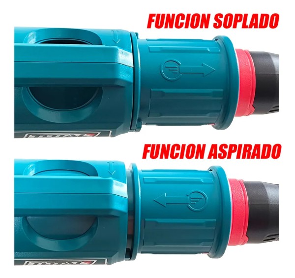 Sopladora Y Aspiradora Eléctrica 800w Tb8036 Total - Imagen 4