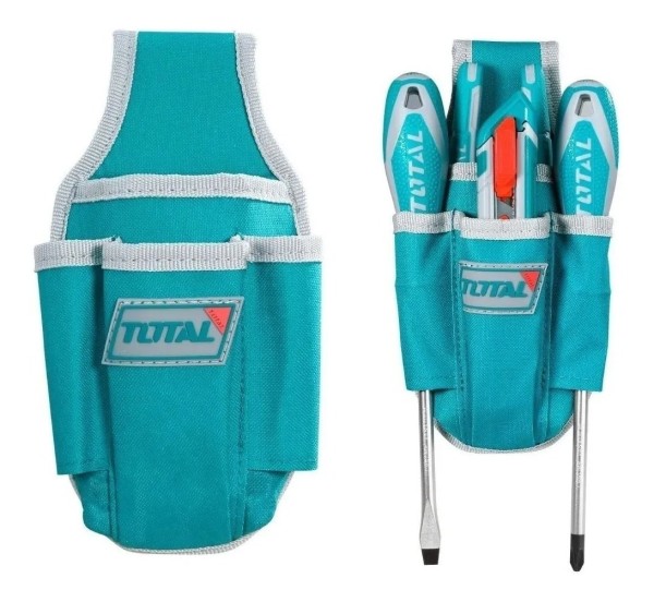 Porta Herramienta Para Cinturón Total 4bolsillos Tht16p4011