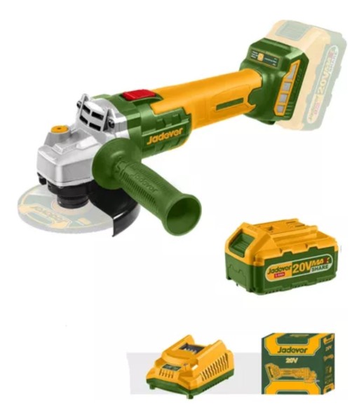 Amoladora 20v S/carbones Jadever Jdlapm21 - Imagen 3