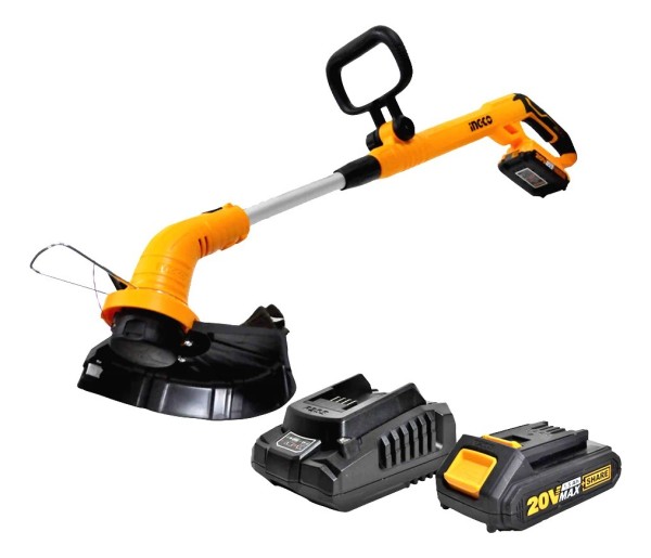 Bordeadora 20v Con 1 Bat Y Cargador P20s Ingco Cgtli20301