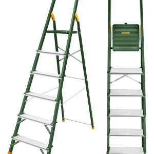 Escalera Aluminio 6 Escalones Jadever Jdld1h06