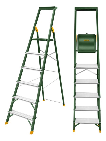 Escalera Aluminio 6 Escalones Jadever Jdld1h06