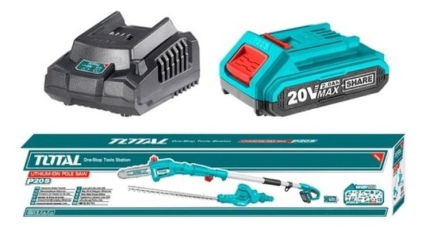 Cortacercos 20v + Motosierra De Altura 20v Tpts201681 - Imagen 5