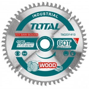Disco Sierra Circular 185mm 7 1/4´´ 60d - Total Tac231413