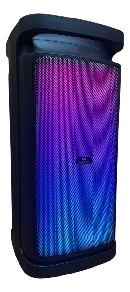 Parlante Bluetooth Usb Fm Rgb Ligth Bateria Litio Partybox - Imagen 3