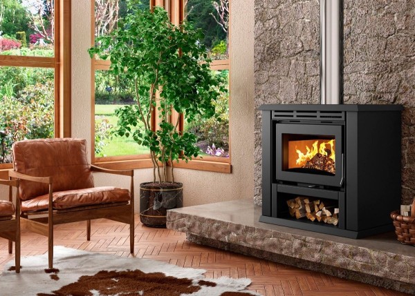 Calefactor Doble Combustion Monarch Liv313 140m2 + Kit Caño - Imagen 5