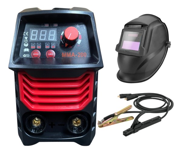 Soldadora Inverter 200a C/opcion Tig Lift + Mascara Foto