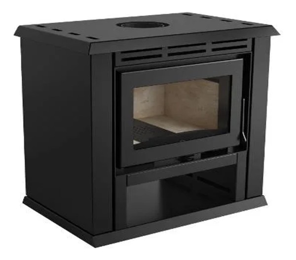 Calefactor Leña Ecologico Doble Combustion Monarch 140 Mt2