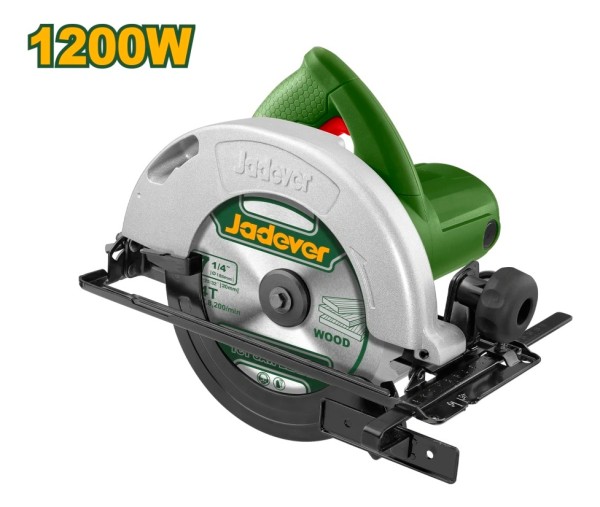 Sierra Circular 1200w 7 1/4 Jadever Jdcw1512001 - Imagen 2