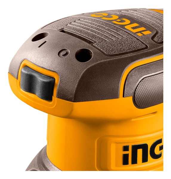Lijadora Rotorbital Velocidad Variable 320w 125mm Ingco - Imagen 3