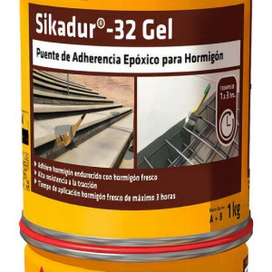 Sikadur-32 Gel Adhesivo Epóxico Estructural 1 Kg