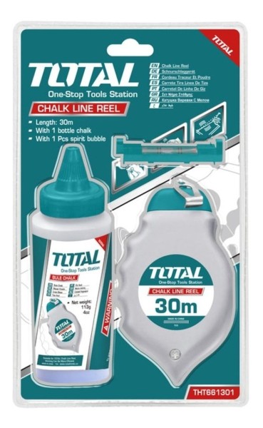 Tiralíneas Total 30m, Chocla - Carretel Línea Tiza Tht661301