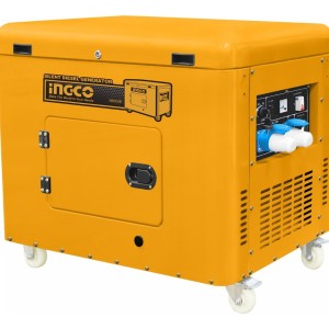 Generador 8.0 Kw Diesel Silencioso 8kw 13hp Ingco Gse80001