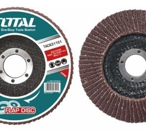 Pack X10 Discos Flap Acero Madera P40 Total Tac631151