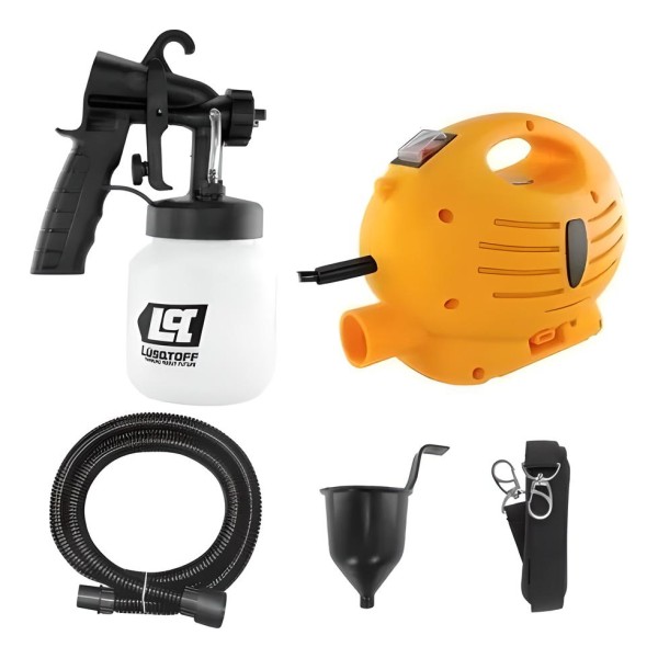 Equipo De Pintar Tacho Plastico Lusqtoff 450w - 800ml - Imagen 4