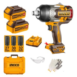 Llave Impacto 1350nm + Dados + Valija Ingco Ciwli20135 Ingco