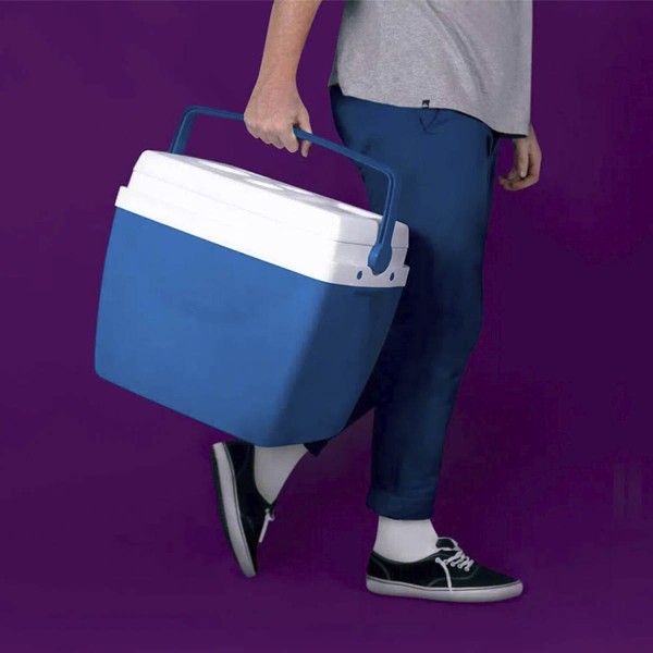 Conservadora Termica Mor Playera De 34lts Azul Elsue Oferta - Imagen 3