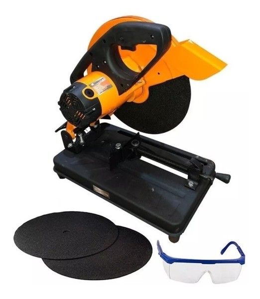 Sierra Sensitiva 2000w Kit Hierro 355mm Metal Lusqtoff