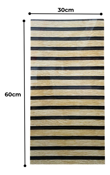 Pack 10 Placa Revestimiento Autoadhesivo 60x30cm Pared Promo - Imagen 2