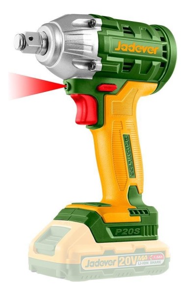 Llave De Impacto 1/2 20v Jadever Jdcd1512 - Imagen 3